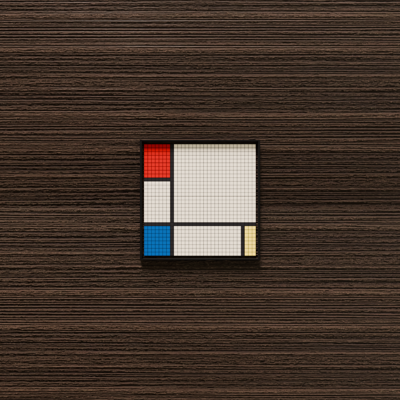 Composition II in Red, Blue, and Yellow